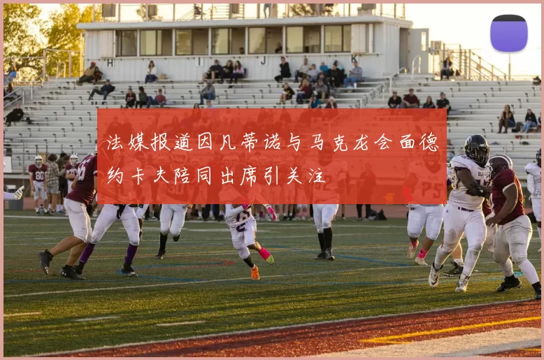 法媒报道因凡蒂诺与马克龙会面德约卡夫陪同出席引关注